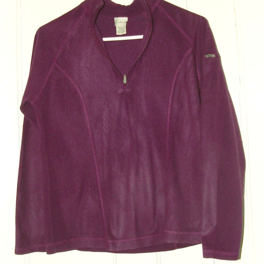 Vintage L.L.Bean Violet Pullover XS/REG w/pocket